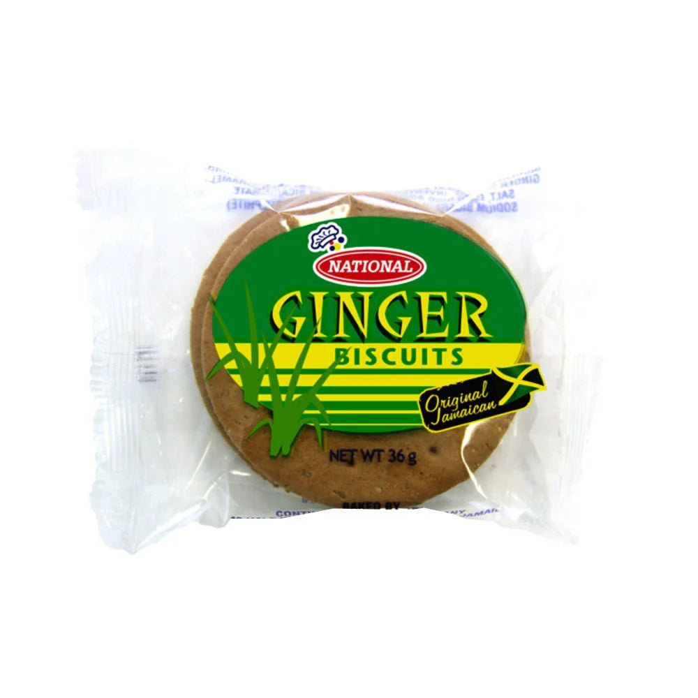 National Ginger Tea Biscuits, 36g (2 Pack)