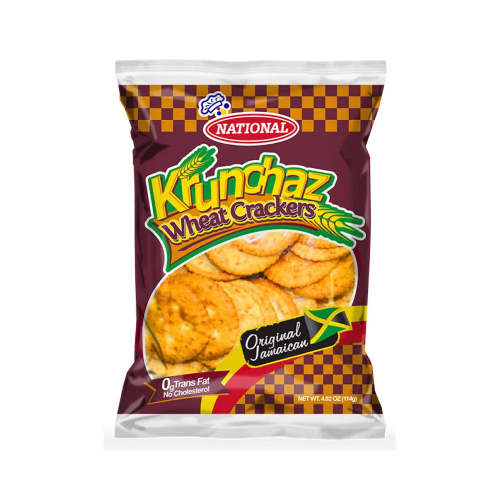 National Krunchaz Wheat Crackers, 4oz