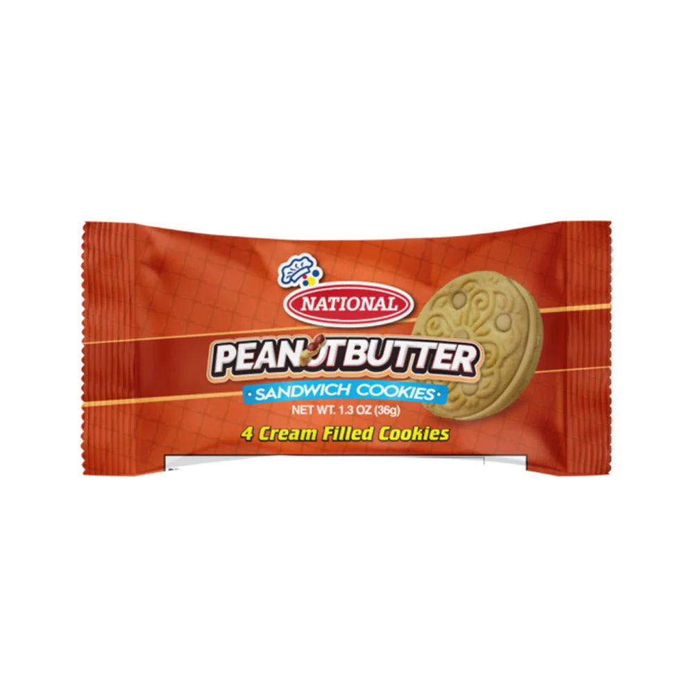 National Sandwich Cookies Peanut Butter, 36g (3 Pack)