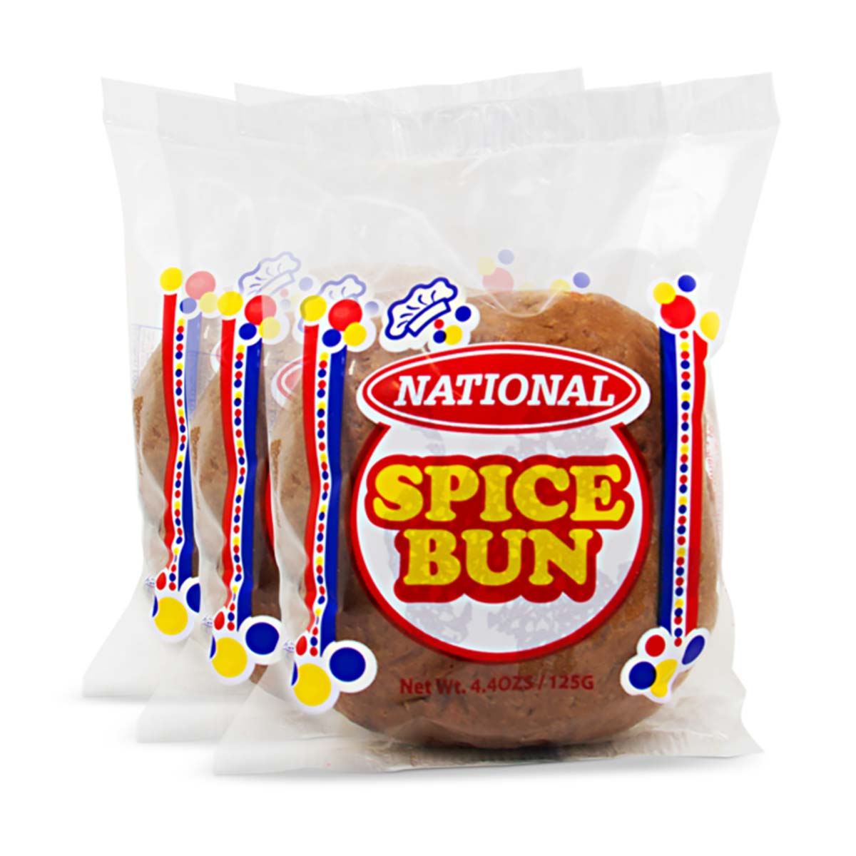 National Spice Bun, 4.4oz (3 Pack)