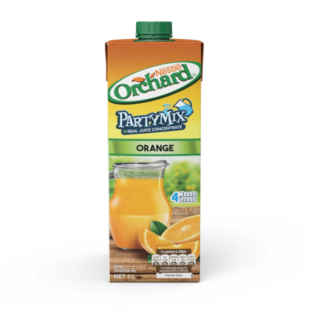 Nestle Orchard Fruit Juice Concentrate Screw Cap, 1l (3 Pack)