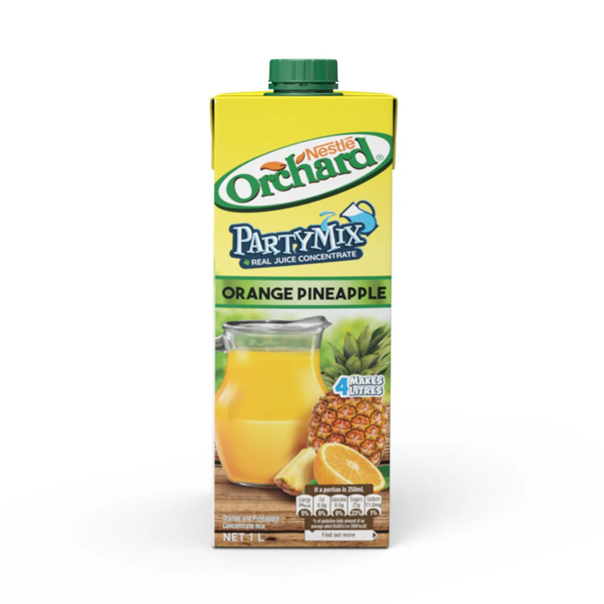 Nestle Orchard Fruit Juice Concentrate Screw Cap, 1l (3 Pack)