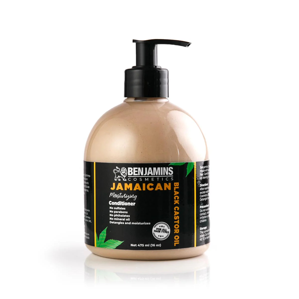 PA Benjamins Jamaican Black Castor Oil Moisturizing Conditioner, 16