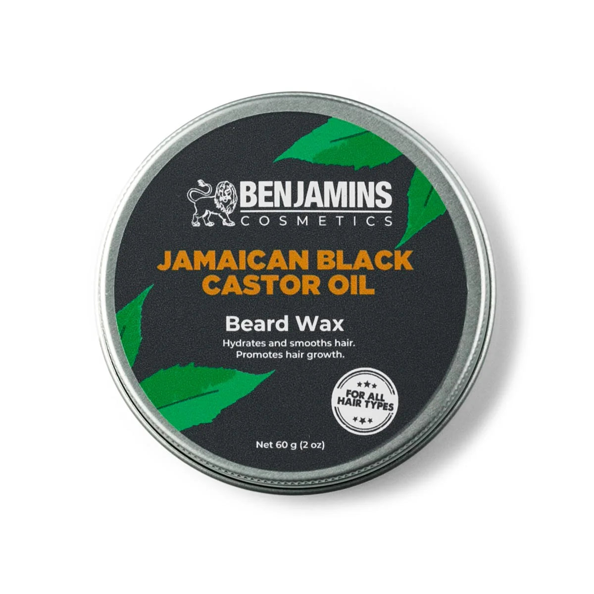 PA Benjamins Jamaican Castor Oil Beard Wax, 2oz