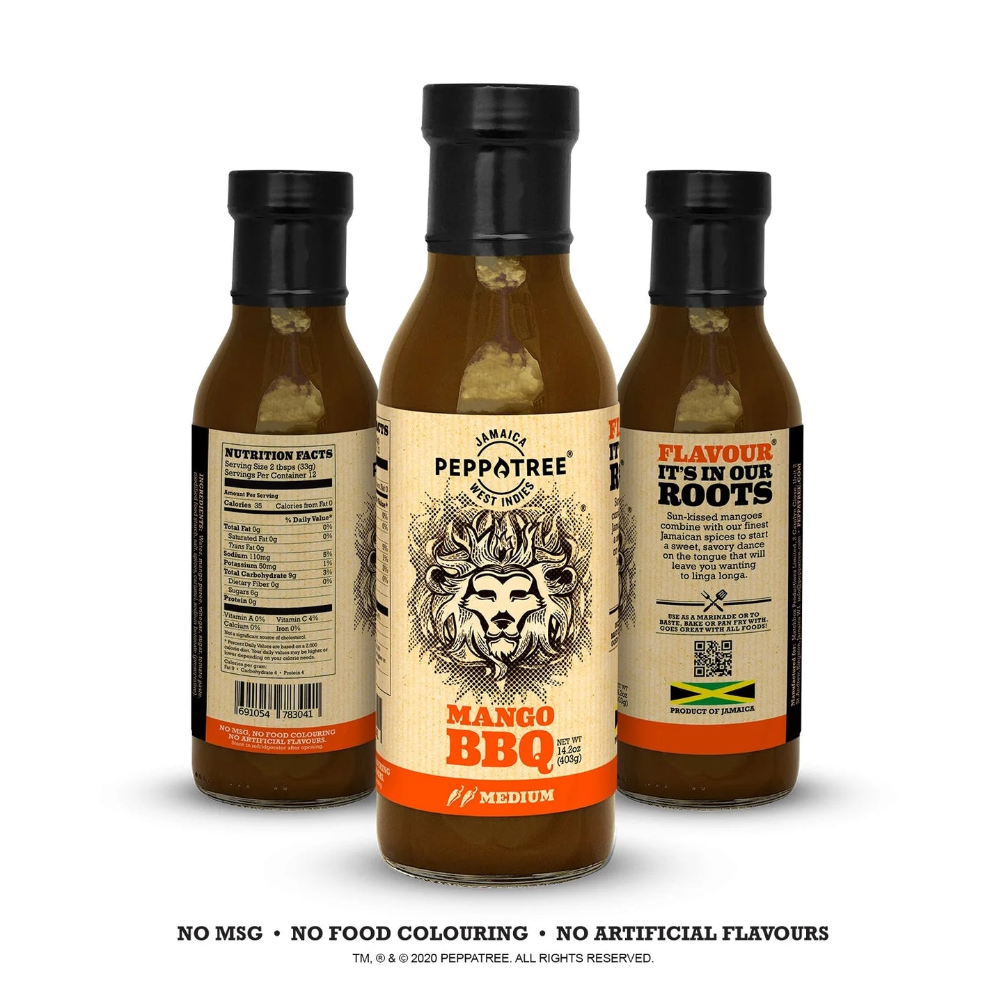 Peppatree® Mango BBQ, 14.2oz