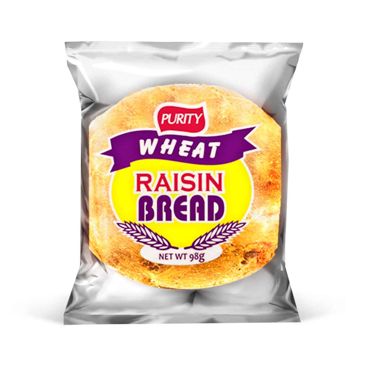 Purity Raisin Bread, 113g (3 Pack)