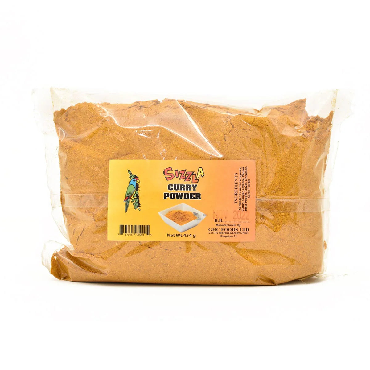 Sizzla Curry Powder, 16oz