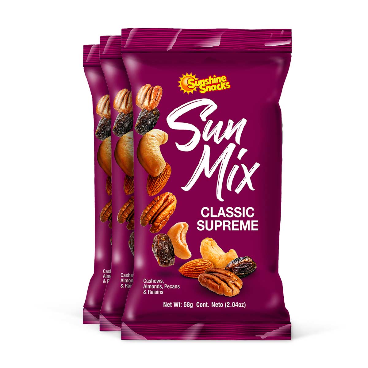 Sunshine Snacks Sun Mix, 2oz (3 Pack)