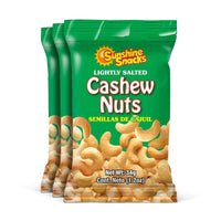 Sunshine Snacks Cashews, 34g (3 Pack)