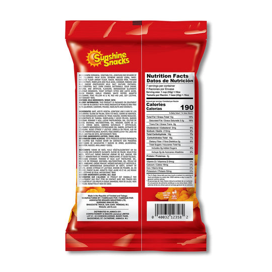 Sunshine Snacks Chee Zees, (3 Pack)