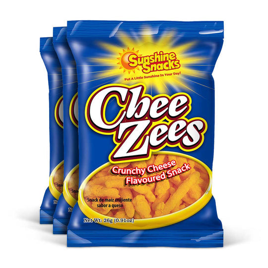 Sunshine Snacks Chee Zees, (3 Pack)