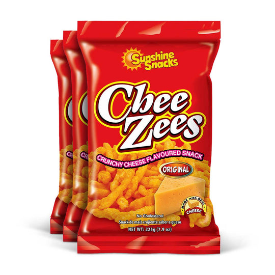 Sunshine Snacks Chee Zees, (3 Pack)