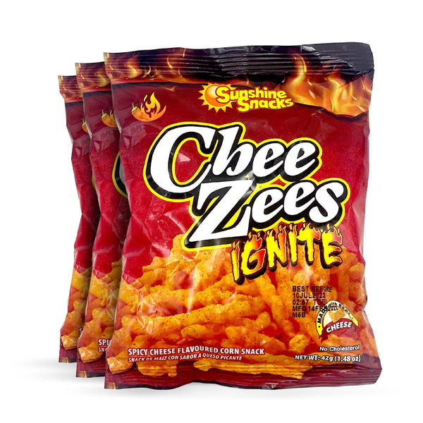 Sunshine Snacks Chee Zees Ignite, 42g (3 Pack) – Product Ja LLC