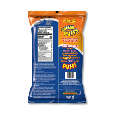 Sunshine Snacks Cheese Puffs, 30g (3 Pack)