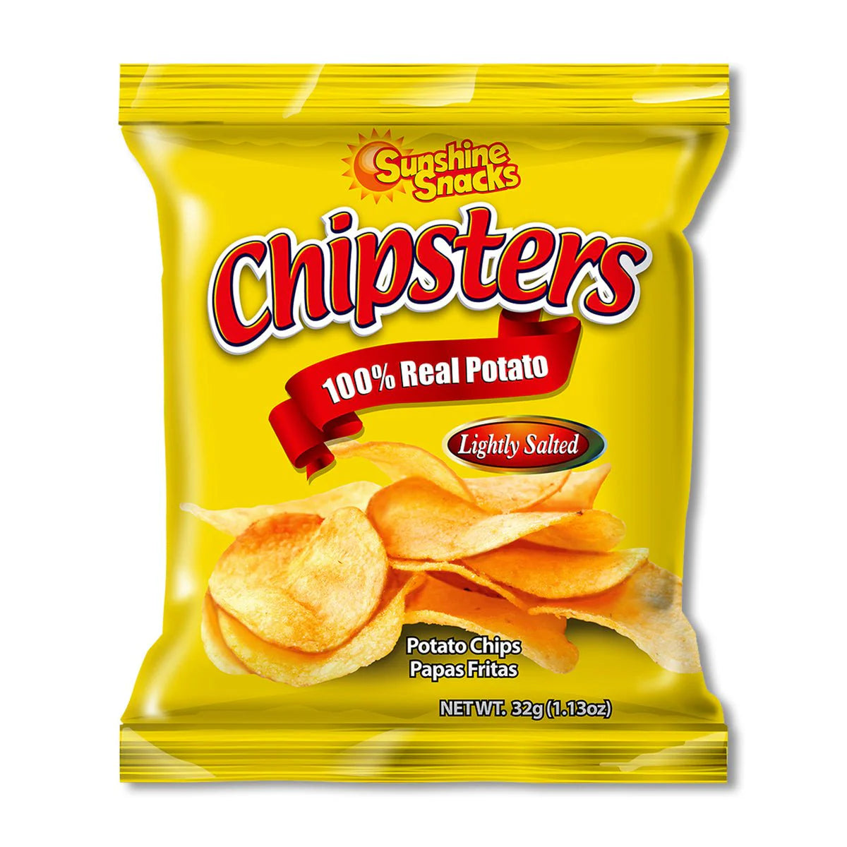 Sunshine Snacks Chipsters Potato Chips, 32g (3 Pack)