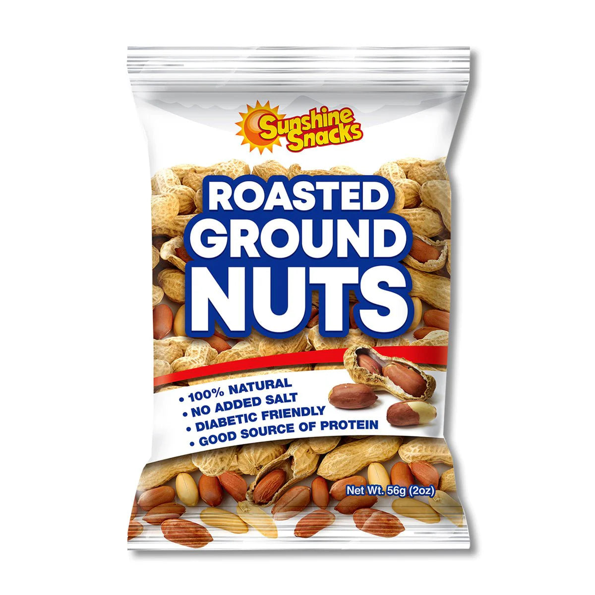 Sunshine Snacks Roasted Ground Nuts, 5oz (3 Pack)