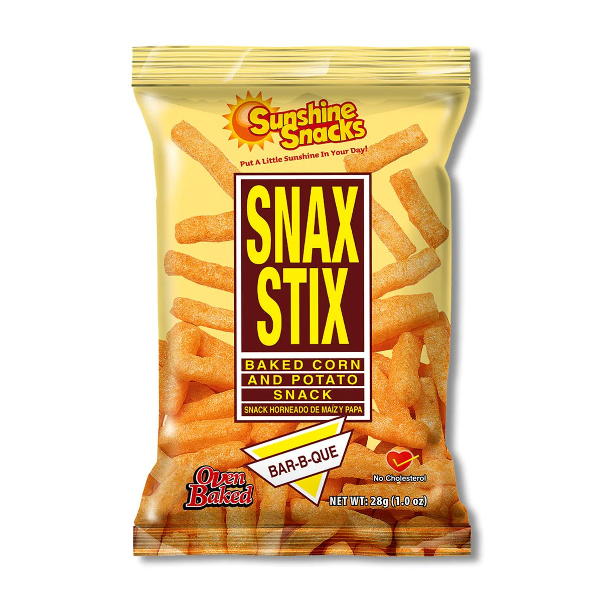 Sunshine Snacks Snax Stix BBQ, 1oz (3 Pack)