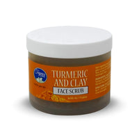 Tayna's Turmeric & Clay Face Scrub, 4oz