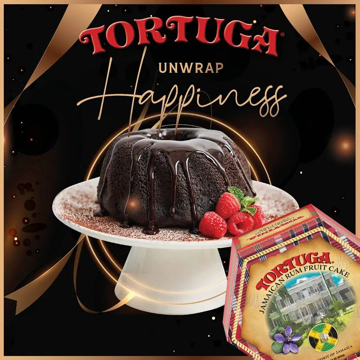 Tortuga Jamaican Fruit Cake, 23oz