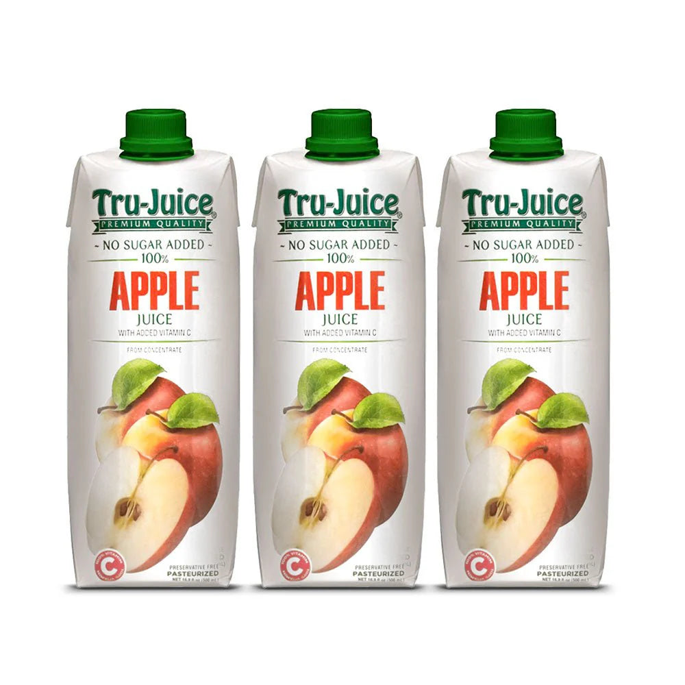 Tru-Juice 100% Apple Juice 1L (3 Pack)