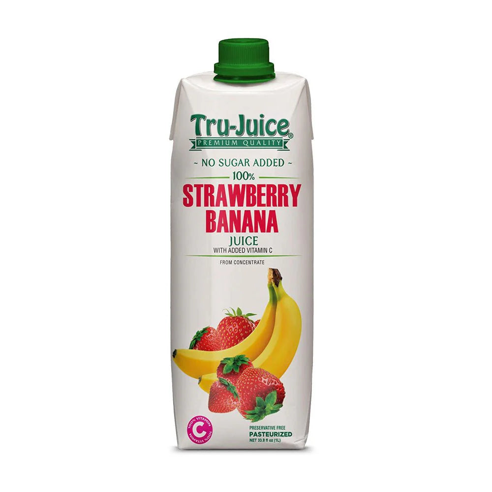 Tru-Juice 100% Strawberry Banana Juice, 1L