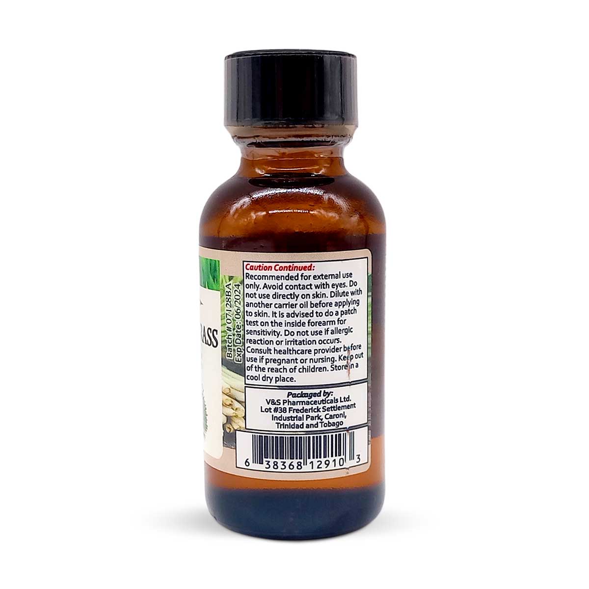 V&S Lemongrass Oil, 30ml