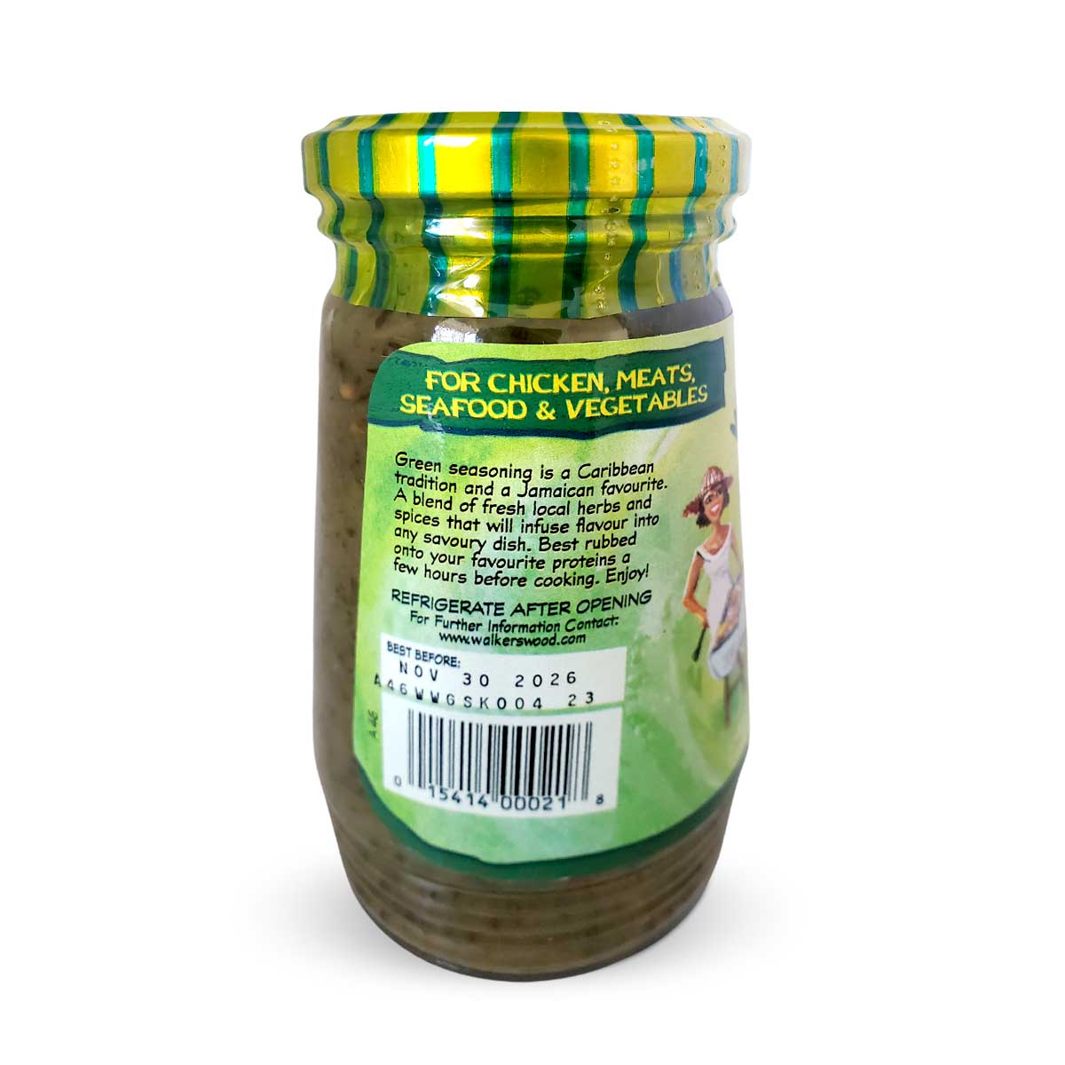 Walkerswood Traditional Jamaican All Purpose Mix and Blenda Green Seasoning, 10oz