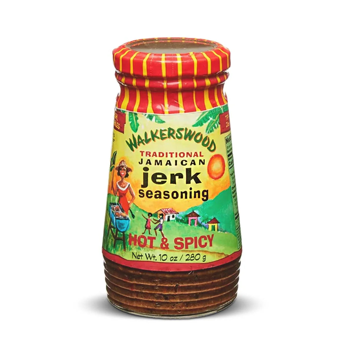 Walkerswood Traditional Jamaican Jerk Seasoning Hot & Spicy, 10oz