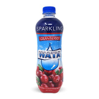 Wisynco Sparkling Cranberry Flavoured Wata, 600ml (3 Pack)